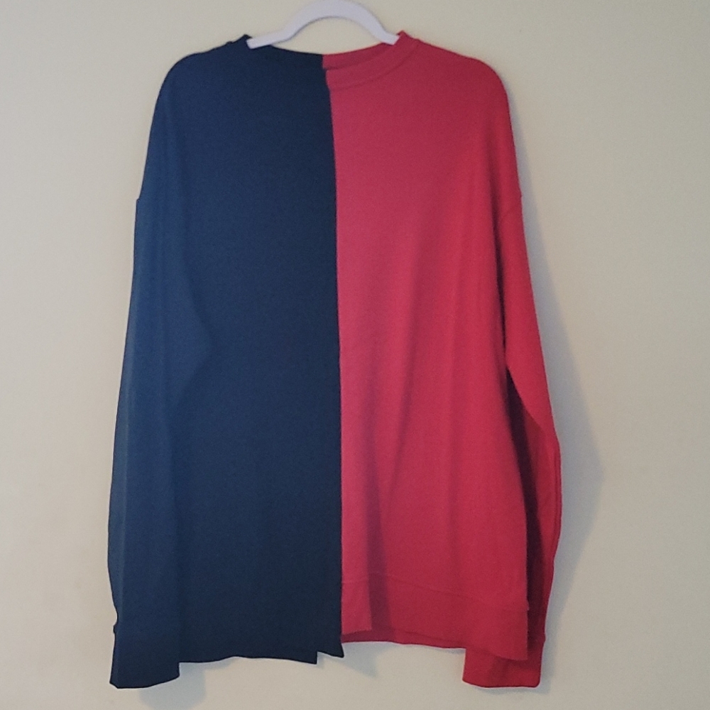 Mens two color sweatshirt